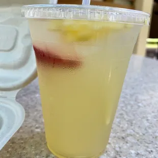 The Food Network Winning mocktail - Da Pineapple Lemonade "sip"!