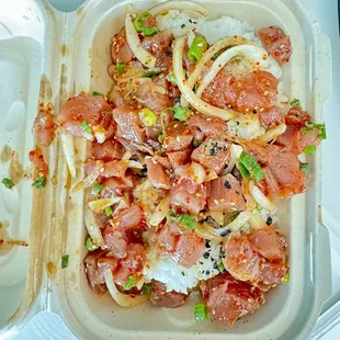 Ahi Tuna Hawaiian Style