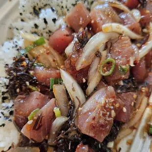 Sweet and Spicy Poke