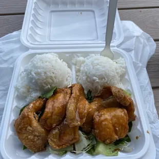 Garlic Salmon Plate