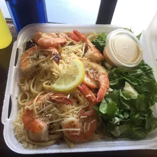 Shrimp Scampi Pasta
