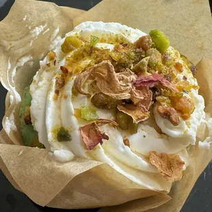 Honey rose pistachio