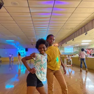Grandkids enjoying skating !!