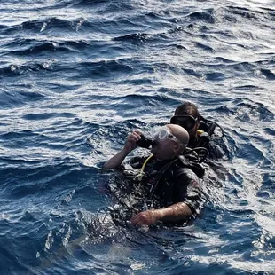 Experiencing Scuba for the first time
