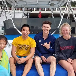 Some new &apos;ohana members, courtesy of Aloha Scuba Diving Co.