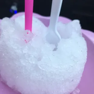 Pina Colada shave ice