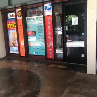 Front of business