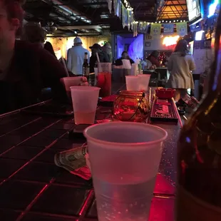 Catching a cool Saturday evening to visit with Emily