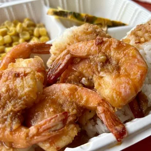 Garlic Shrimp - great for people who don't eat spicy