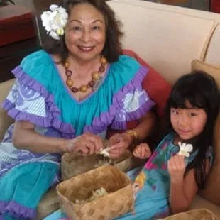 If Priscilla is your nanny she will teach your children how to play the ukulele &amp; make lei necklaces. Each nanny has their own special skill