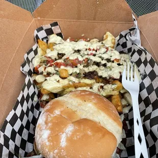 Yummy potato bun and loco ! Amazing quality and value -- go check it out