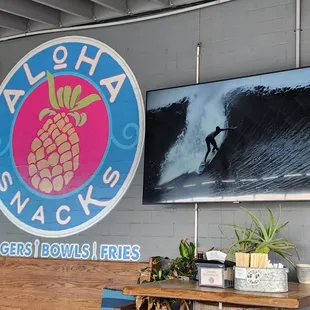 a surfboarder riding a wave