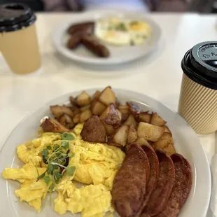 Portuguese Sausage &amp; Eggs