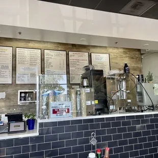 Order at the counter