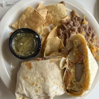 Breakfast Egg Burrito