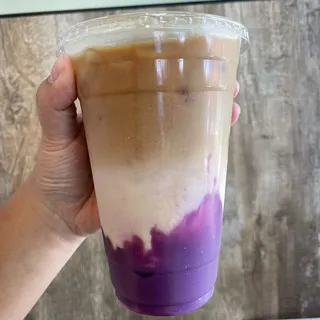 Iced Ube Latte