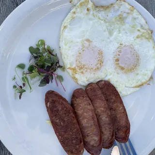 Portuguese Sausage & Eggs