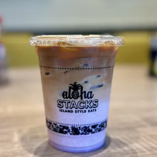 Iced Ube Latte