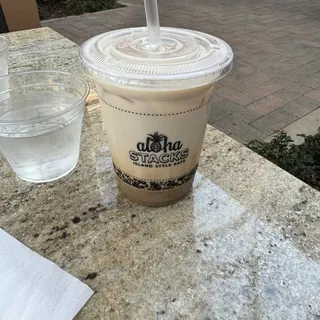 Iced chai latte