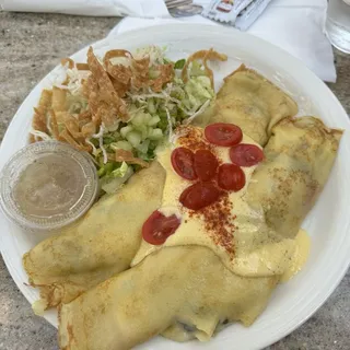 Garden Stuffed Crepes