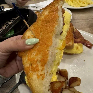 Breakfast Melt Sandwich