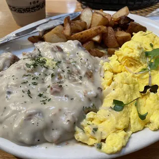 Chicken Fried Steak & Eggs