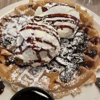 Oreo Cookie N' Cream Waffle