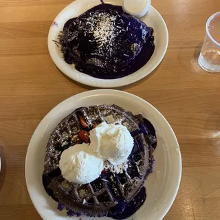 Ube waffle