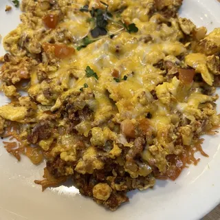 Chorizo Scrambler
