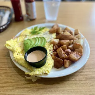 California Omelette / Chipotle sauce