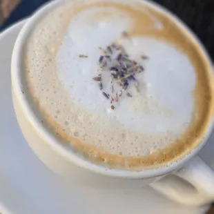 Lavender latté