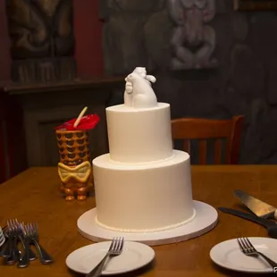 Polar Bears cake topping!