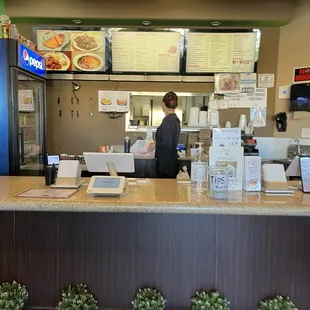 sushi and sashimi, interior