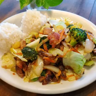 Stir Fried Vegetables with Chicken