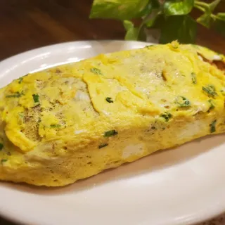 Adobo Fried Rice Omelette