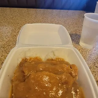Garlic Chicken with Gravy