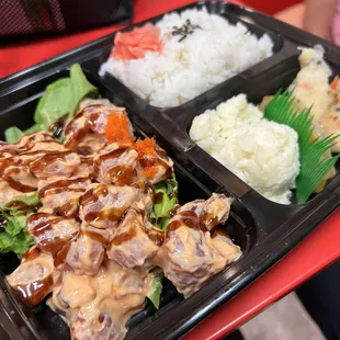 Spicy ahi bowl $15