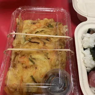 Shrimp pancake