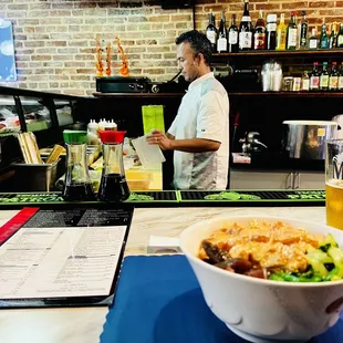 Spicy Salmon Poke bowl of deliciousness
