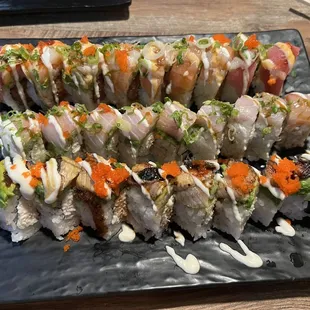 Judy, hahamachi, dragon rolls