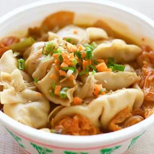 Kimchee mandoo soup - so ono!