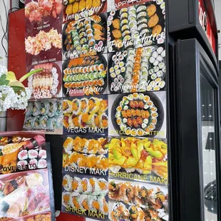 sushi and sashimi