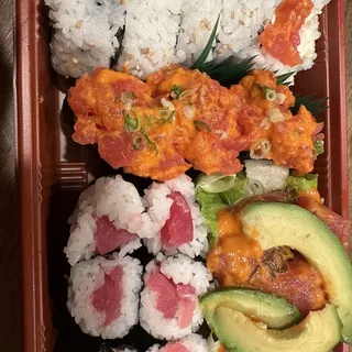 Spicy Ahi Combo Bento