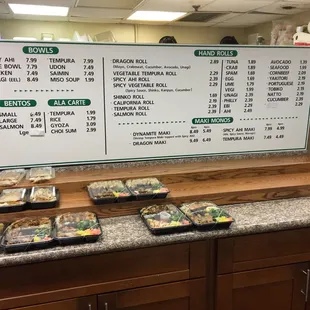 This is the menu...look, read, order or leave lol!