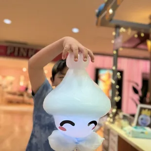 super cute santa cotton candy