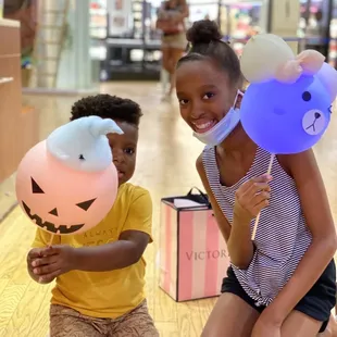 Cotton candy animals