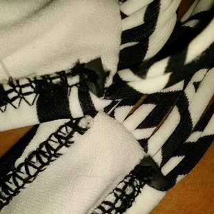 Paid 89. For a swimsuit with sewing like this... nice rubber!