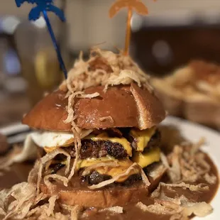 Loco Moco Burger - rich salty delicious!