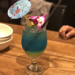 Blue Hawaii Cocktail