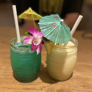 Virgin Blue Hawaii and Pina colada